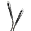 Kabel USB-C - Lightning CELLULARLINE Tetra Force 60W 2 m Czarny Obsługiwane zasilanie [W] do 60