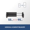 Uchwyt samochodowy CELLULARLINE Spin Mirror Czarny Adres elektroniczny michal.moskala@external.cellularline.com