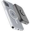 Powerbank indukcyjny CELLULARLINE Ring Mag 5000mAh 7.5W Czarny Prąd wyjściowy [A] 1.5