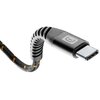 Kabel USB - USB-C CELLULARLINE Tetra Force Max 60W 2 m Czarny Złącze 1 USB-A