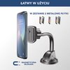 Uchwyt samochodowy CELLULARLINE Touch Flexi Czarny Automatyczne otwieranie Nie