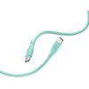 Kabel USB-C - USB-C CELLULARLINE Soft Max 1.2 m Zielony Długość [m] 1.2