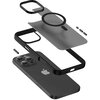 Etui CRONG Hybrid Frost MAG Cover MagSafe do Apple iPhone 16 Czarny Kompatybilność Apple iPhone 16