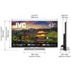 Telewizor JVC LT-43VGQ840P 43" QLED 4K Google TV Dolby Vision Dolby Atmos HDMI 2.1 Smart TV Tak