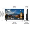 Telewizor JVC LT-43VG7400 43" LED 4K Google TV Dolby Vision Dolby Atmos HDMI 2.1 Android TV Nie