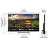 Telewizor JVC LT-50VGQ840P 50" QLED 4K Google TV Dolby Vision Dolby Atmos HDMI 2.1 Smart TV Tak