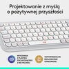 Klawiatura LOGITECH POP ICON Keys Off White Typ klawiatury Membranowa