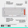 Klawiatura LOGITECH POP ICON Keys Off White Podświetlenie Nie