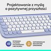 Klawiatura LOGITECH POP ICON Keys Lilac Typ klawiatury Membranowa