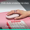 Mysz LOGITECH POP Mouse Rose Dla graczy Nie