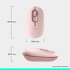 Mysz LOGITECH POP Mouse Rose Rodzaj zasilania Bateryjne