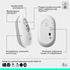 Mysz LOGITECH POP Mouse Off White Mysz pionowa Nie