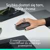 Zestaw LOGITECH POP ICON Combo Graphite Komunikacja z komputerem Bezprzewodowa