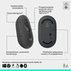 Zestaw LOGITECH POP ICON Combo Graphite Kolor Grafitowy
