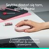 Zestaw LOGITECH POP ICON Combo Rose Komunikacja z komputerem Bezprzewodowa