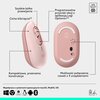 Zestaw LOGITECH POP ICON Combo Rose Kolor Różowy