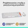 Zestaw LOGITECH POP ICON Combo Off White Typ klawiatury Membranowa