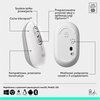Zestaw LOGITECH POP ICON Combo Off White Kolor Biały