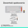 Zestaw LOGITECH POP ICON Combo Off White Klawisze internetowe Nie