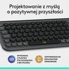 Klawiatura LOGITECH POP ICON Keys Graphite Typ klawiatury Membranowa