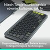 Klawiatura LOGITECH POP ICON Keys Graphite Układ klawiszy US