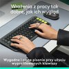Klawiatura LOGITECH POP ICON Keys Graphite Komunikacja z komputerem Bezprzewodowa