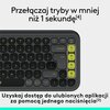 Klawiatura LOGITECH POP ICON Keys Graphite Dla graczy Nie