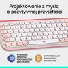 Klawiatura LOGITECH POP ICON Keys Rose Typ klawiatury Membranowa