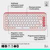 Klawiatura LOGITECH POP ICON Keys Rose Podświetlenie Nie