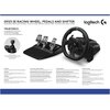 Kierownica LOGITECH G923 + Shifter Bundle (PC/PS4/PS5) Załączona dokumentacja Instrukcja obsługi w języku polskim