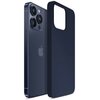Etui 3MK Silicone Case Dark Navy do Apple iPhone 15 Pro Granatowy