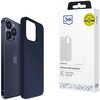 Etui 3MK Silicone Case Dark Navy do Apple iPhone 15 Pro Granatowy Seria telefonu iPhone