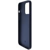 Etui 3MK Silicone Case Dark Navy do Apple iPhone 15 Pro Max Granatowy Materiał Mikrofibra