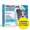 Roztwór do nakrapiania dla psów FRONTLINE SPOT-ON M 3 x 1,34 ml Ochrona przez 12 tygodni