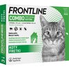 Roztwór do nakrapiania dla kotów FRONTLINE Combo 3 x 0.5 ml Ochrona przez 12 tygodni Przeznaczenie Na kleszcze