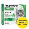 Roztwór do nakrapiania dla kotów FRONTLINE Combo 3 x 0.5 ml Ochrona przez 12 tygodni