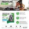 Roztwór do nakrapiania dla psów FRONTLINE Combo M (10 - 20 kg) 3 x 1.34 ml Ochrona przez 12 tygodni Przeznaczenie Na wszoły