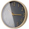 Zegar PLATINET Dawn 45958 30 cm Czarno-brązowy Materiał wykonania Tworzywo sztuczne