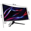 Monitor ACER Nitro ED343CURHbmiippx 34" 3440x1440px 100Hz 1 ms [VRB] Curved Przeznaczenie Dla gracza