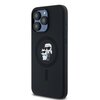 Etui KARL LAGERFELD Silicone KC Heads MagSafe do Apple iPhone 15 Pro Czarny Seria telefonu iPhone