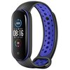 Pasek BELINE Design do Xiaomi Mi Band 5/6/7 Czarno-niebieski