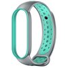 Pasek BELINE Design do Xiaomi Mi Band 5/6/7 Szaro-zielony Rodzaj Pasek
