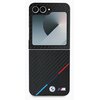 Etui BMW Carbon Tricolor do Samsung Galaxy Z Flip 6 Czarny Seria telefonu Galaxy Z