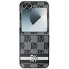 Etui DKNY Chequered Pattern Printed Stripes do Samsung Galaxy Z Flip 6 Czarny Seria telefonu Galaxy Z