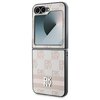 Etui DKNY Chequered Pattern Printed Stripes do Samsung Galaxy Z Flip 6 Różowy Model telefonu Galaxy Z Flip 6