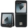 Etui DKNY Repeat Pattern Stack Logo do Samsung Galaxy Z Flip 6 Czarny