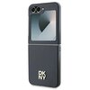 Etui DKNY Leather Metal Stack Logo do Samsung Galaxy Z Flip 6 Czarny Model telefonu Galaxy Z Flip 6