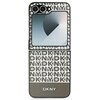 Etui DKNY Repeat Pattern Bottom Stripe do Samsung Galaxy Z Flip 6 Brązowy Seria telefonu Galaxy Z