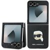 Etui KARL LAGERFELD Saffiano Monogram do Samsung Galaxy Z Flip 6 Czarny