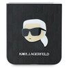Etui KARL LAGERFELD Saffiano Monogram do Samsung Galaxy Z Flip 6 Czarny Dominujący kolor Czarny